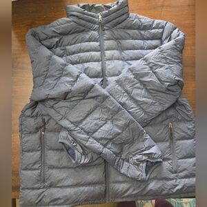 Blue Easy Storage Puffer Jacket
